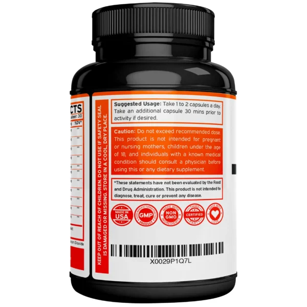 Horny Goat Weed - with Maca Root, Ginseng, Saw Palmetto, and Tribulus - Image 6