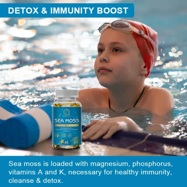 Organic Burdock Root Sea Moss Capsules - Image 6