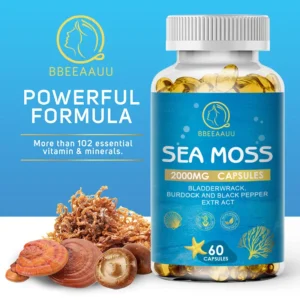 Organic Burdock Root Sea Moss Capsules