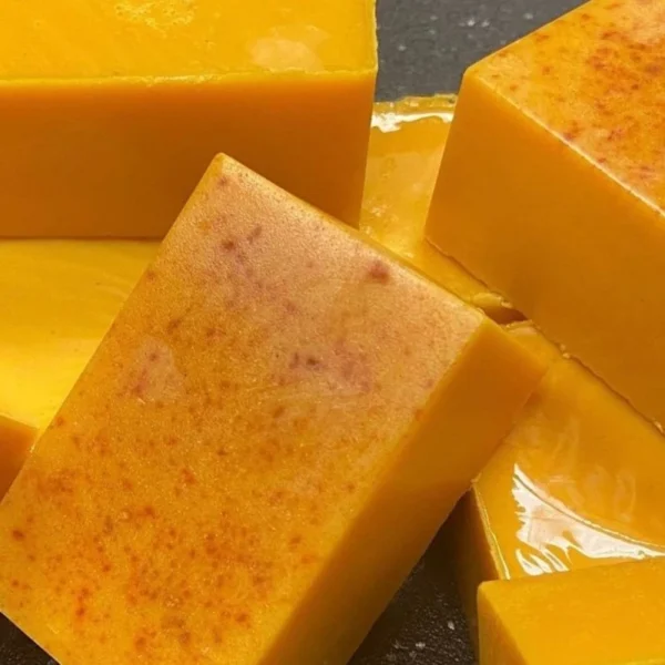 Turmeric Kojic Acid Lemon Soap Bar, for Deep Cleaning and Brightening - Image 5