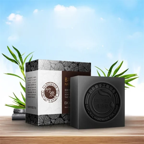 Organic Essential Oil Soaps - Honey, Rose, Jasmine, Lavender, Bamboo, Charcoal - Image 2