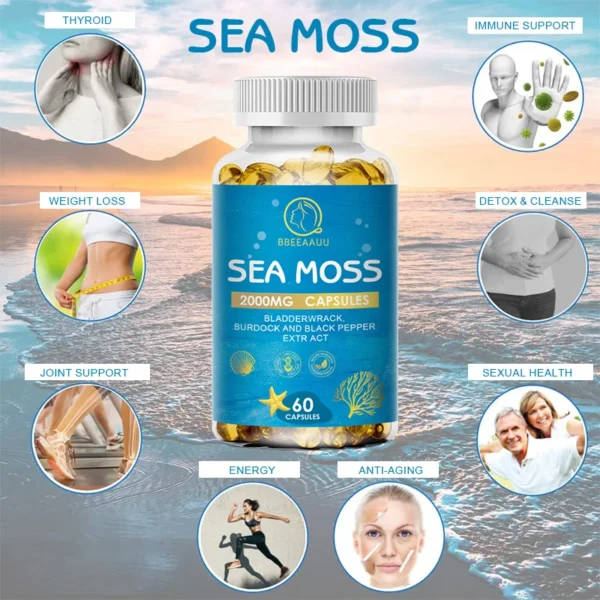 Organic Burdock Root Sea Moss Capsules - Image 13