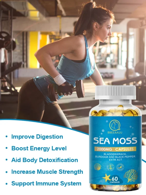 Organic Burdock Root Sea Moss Capsules - Image 15
