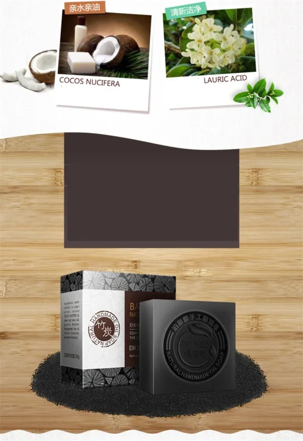 Organic Essential Oil Soaps - Honey, Rose, Jasmine, Lavender, Bamboo, Charcoal - Image 21