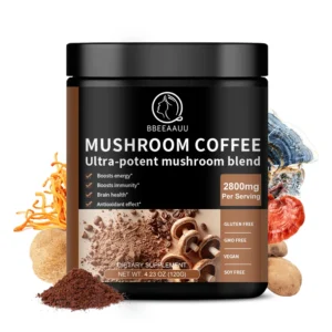 Mushroom Coffee, Brain Booster for Mental Clarity and Concentration