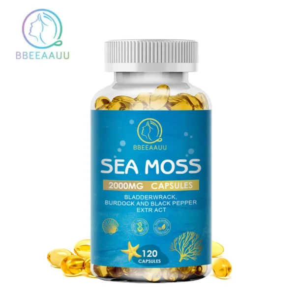 Organic Burdock Root Sea Moss Capsules - Image 7
