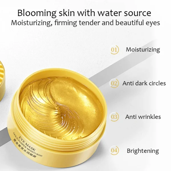 No More Dark Circles - Collagen Eye Mask, Anti-Aging, Moisturizing, Firming - Image 4