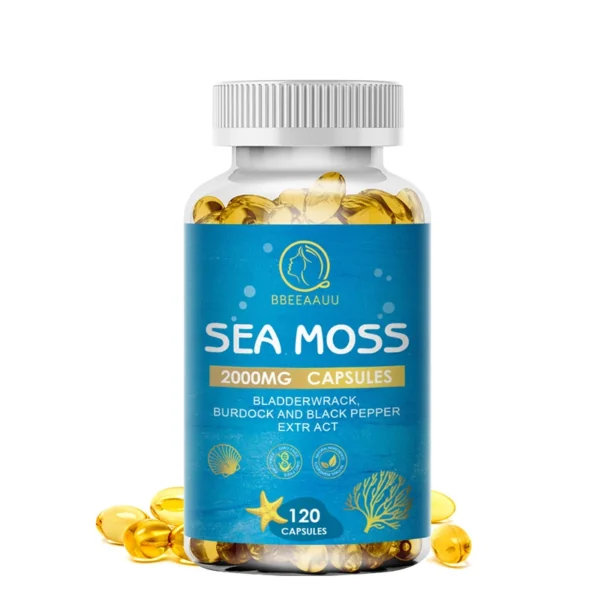 Organic Burdock Root Sea Moss Capsules - Image 9