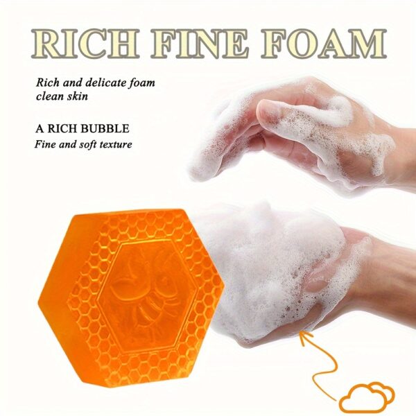 Hexagonal Honeycomb Soap - Organic, Moisturizing & All-Natural - Image 9